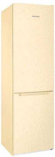 Холодильник Nordfrost NRB 154 ME мрамор бежевый двухкамерный 238/115 л морозилка снизу фото 1