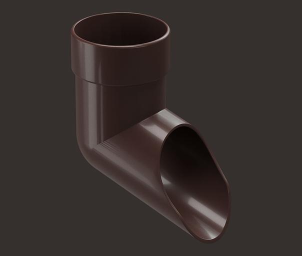 Наконечник для водосточной трубы Döcke Lux шоколад опт фото 1