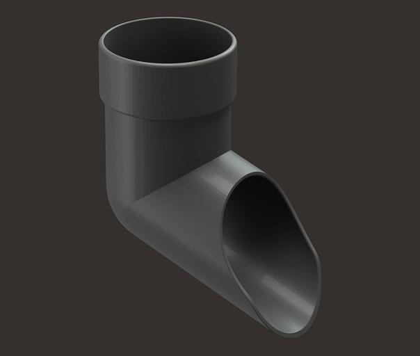 Наконечник для водосточной трубы Döcke Lux графит опт фото 1