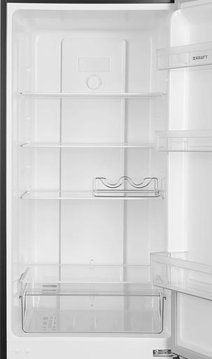 Холодильник Kraft KF-NF293D графит двухкамерный 201/61л морозилка снизу фото 7