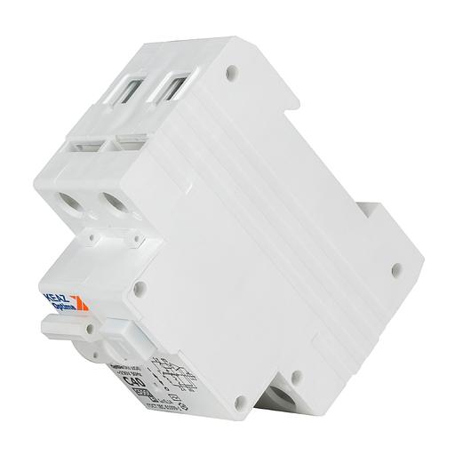 Выключатель автоматический дифференциального тока АВДТ с защитой от сверхтоков 2П 40А 100мА AC 4,5кА OptiDin D63-23C40-AC-У3 фото 6