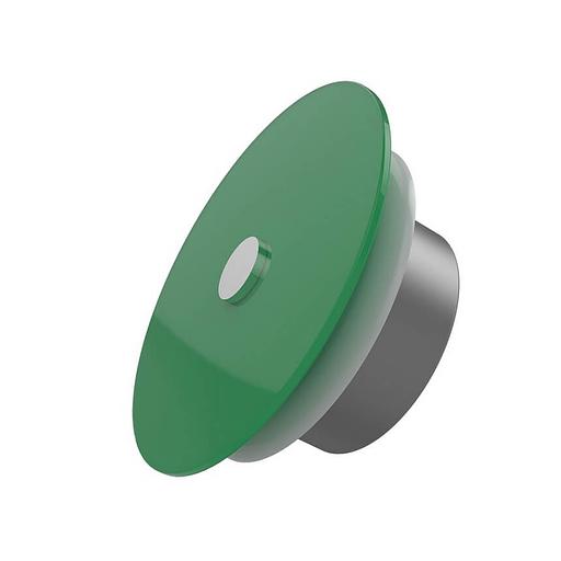 Дизайнерский стеклянный анемостат AirGlass Lite 100 круг фото 5