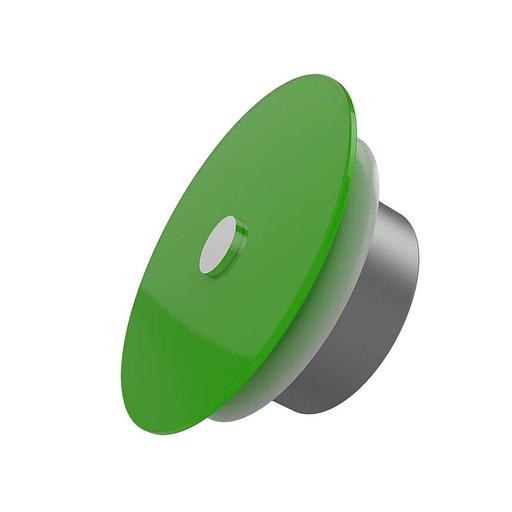 Дизайнерский стеклянный анемостат AirGlass Hamam 200 круг фото 7