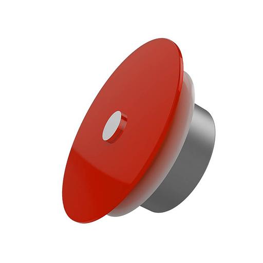 Дизайнерский стеклянный анемостат AirGlass Hamam 200 круг фото 8