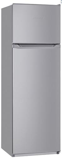 Холодильник Nordfrost NRT 144 132 серебристый двухкамерный 262/68 л морозилка сверху фото 1