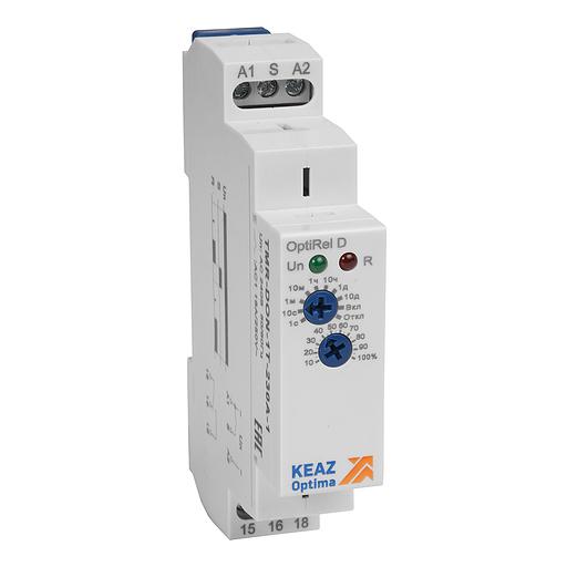 Реле времени OptiRel D TMR-DOF-1T-240U-1 задержка выключения 16А 1СО 12-230АС/DC фото 1