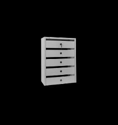 5-х секционный почтовый ящик «Оптима Компакт» фото 1