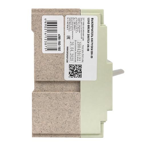 Выключатель нагрузки PROxima ВН-99 160/160А 3P фото 2