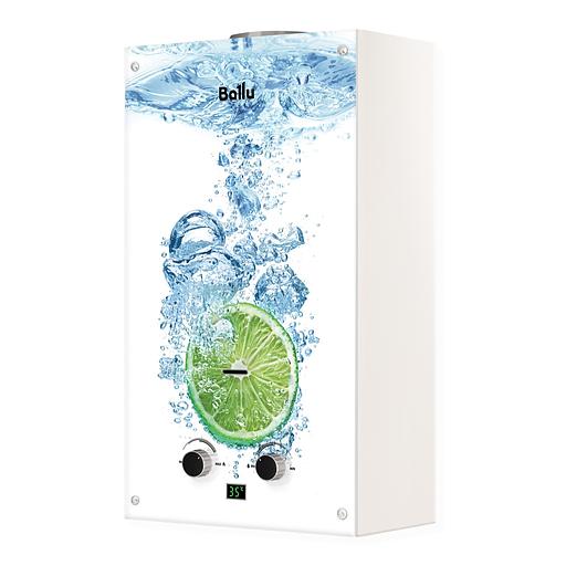 Колонка газовая Ballu GWH 10 Fiery Glass Lime фото 1