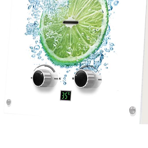 Колонка газовая Ballu GWH 10 Fiery Glass Lime фото 6