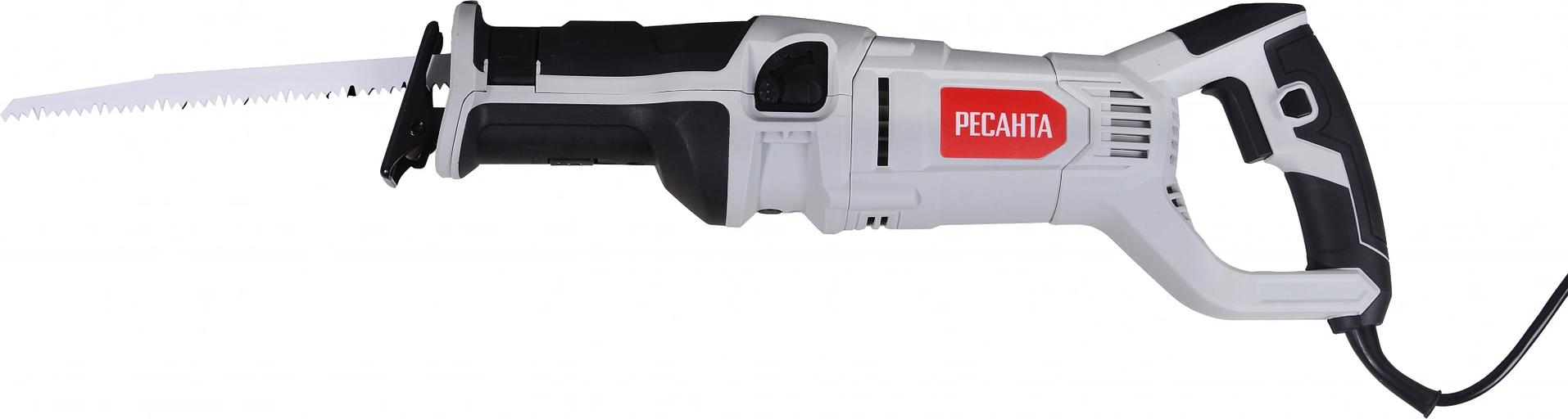 Сабельная пила Ресанта ПС-1400Э 1400Вт 2800ход/мин (75/25/3) фото 1