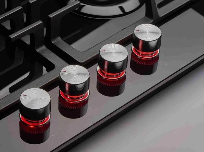 Газовая варочная поверхность стекло Thomson HG20-4I03 фото 4