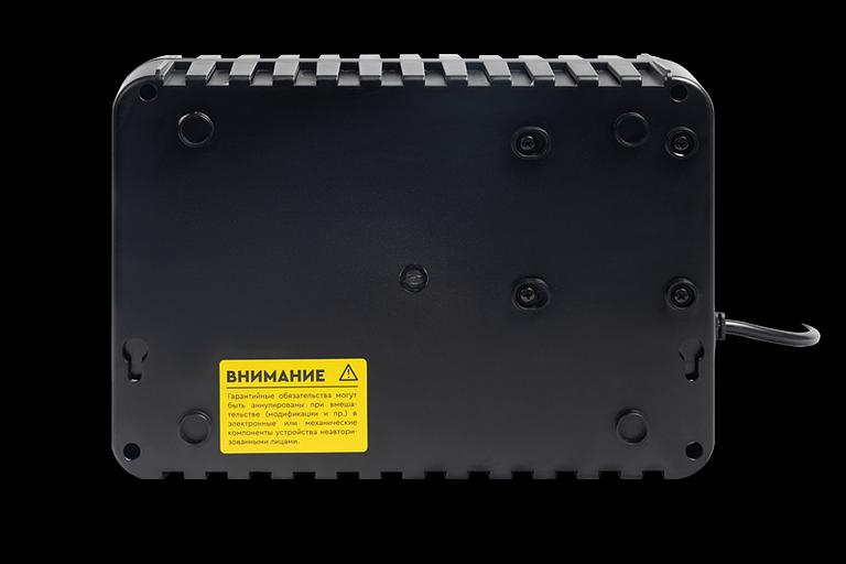 Источник бесперебойного питания SMARTWATT линейно-интерактивный, 1000/600 ВА/Вт, напольный, LED индикация, Shuko CEE7/4 - 3 шт. фото 3