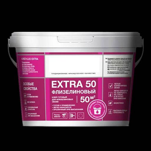 Клей готовый KLEO Extra 50 для флизелиновых обоев 192 EXTRA 10 кг фото 1