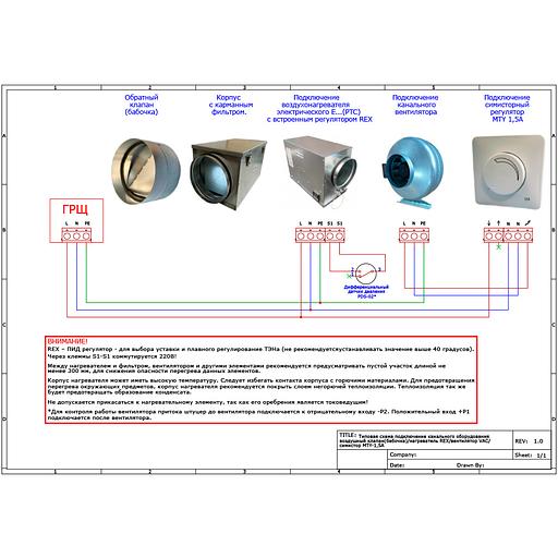 Регулятор симисторный MTY-1.5А, 220В фото 3