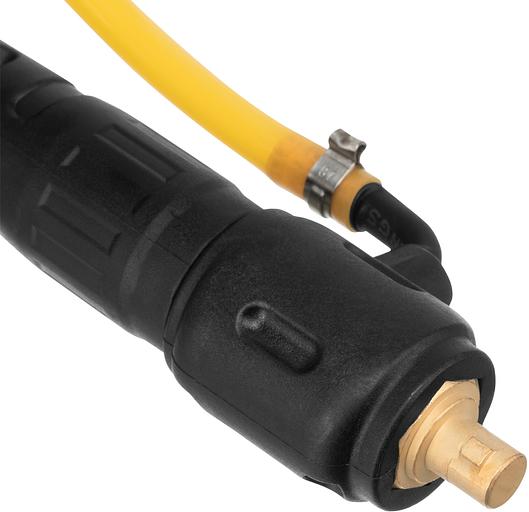 Горелка сварочная TIG WP17V, прямое подключение к баллону, 4 метра// Denzel фото 8