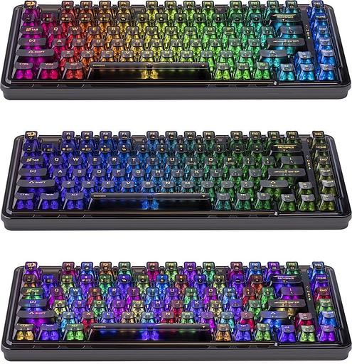 Клавиатура REDRAGON WIRELESS ELF PRO RU RGB 71742 BLACK фото 7