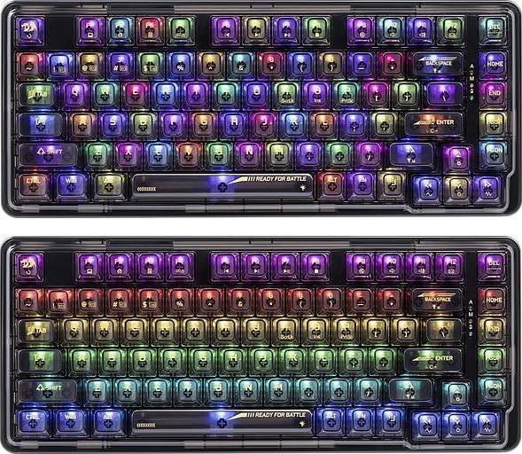 Клавиатура REDRAGON WIRELESS ELF PRO RU RGB 71742 BLACK фото 8