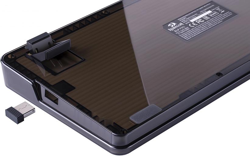 Клавиатура REDRAGON WIRELESS ELF PRO RU RGB 71742 BLACK фото 9