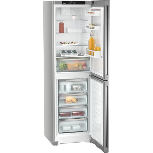 Холодильник Liebherr CNsfd 5704-22 001 серебристый двухкамерный 225/123л морозилка снизу фото 3