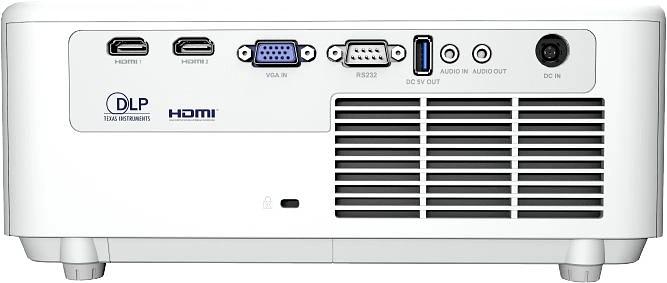 Лазерный проектор INFOCUS [INL176] DLP, WXGA, 4200 lm, 3 500 000:1, 1.541.72:1, HDMI x2, VGA in x1, Composite video x1, RS232 x1, Audio in/out, VGA out x1, USB-A x1, 1х15w, 2,9 кг, белый фото 5