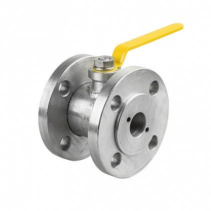 Кран шаровой стальной КШГ фланцевый фото 1