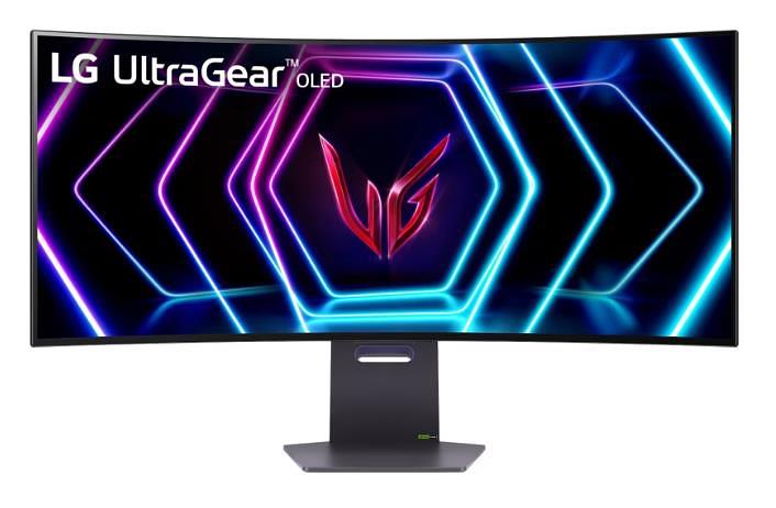 Монитор 38" LG UltraGear 39GS95QE-B OLED 3440x1440, 240 Гц, 0.3 мс, 21:9, 275 кд/м2, 2хHDMI, 1хDP, выход на наушники, изогнутый, черный фото 1