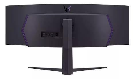 Монитор 49" LG UltraGear 49GR85DC-B VA 5120x1440, 240 Гц, 1 мс, 32:9, 450 кд/м2, 2xHDMI, 1xDP, изогнутый, черный фото 2