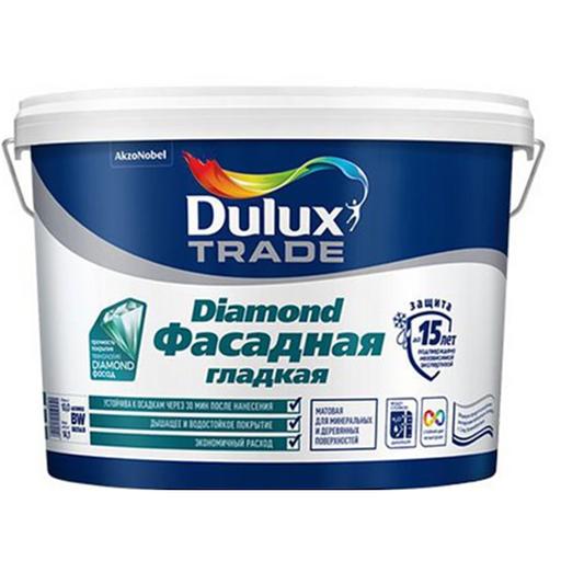 Краска фасадная Dulux Trade Diamond BS 9 л фото 1