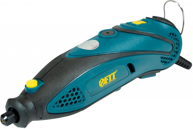 Гравировальная машина DG-137PL, 135 Вт, 10000-32000 об/мин, 2,4/3,2 мм, БС щеток, набор насадок, пластик. кейс фото 1