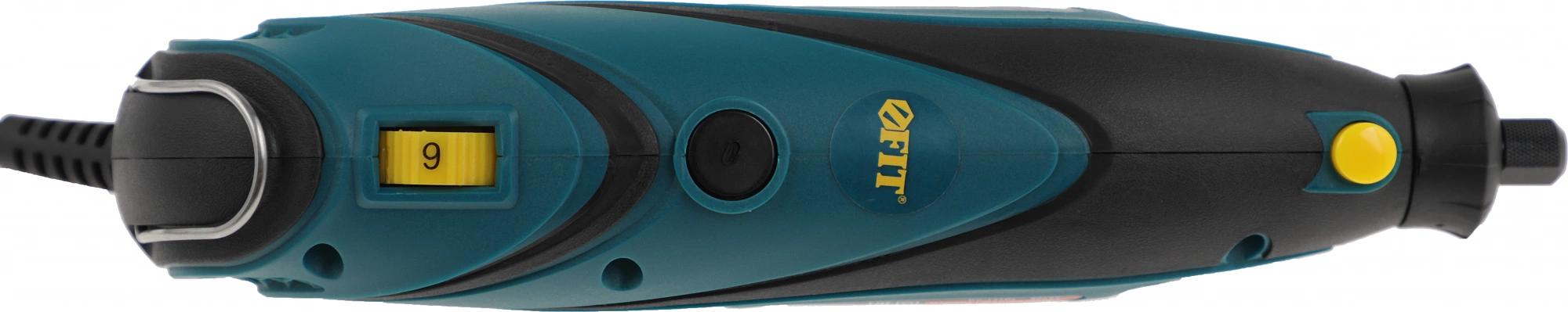 Гравировальная машина DG-137PL, 135 Вт, 10000-32000 об/мин, 2,4/3,2 мм, БС щеток, набор насадок, пластик. кейс фото 6