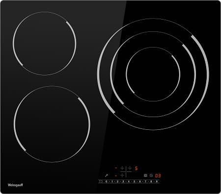 Электрическая варочная поверхность Weissgauff HV 633 BS фото 1