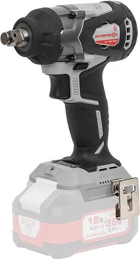 Гайковерт аккумуляторный ударный INTERSKOL GAU-400/36VE фото 2