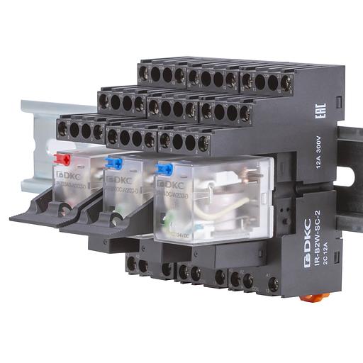 Фиксатор реле пластиковый для IR-B2 DKC IR-RB-2 фото 2