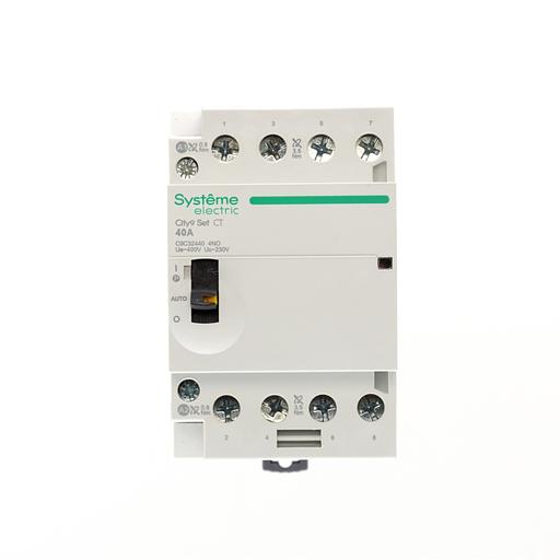 Контактор 4п City9 Set 4НО 40А AC 400В-230В SE C9C32440 фото 3