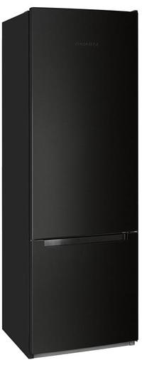 Холодильник Nordfrost NRB 124 B черный, двухкамерный 238/70 л морозилка снизу фото 1