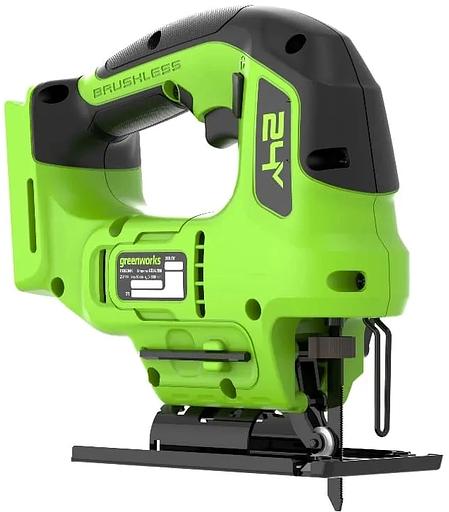 Лобзик аккумуляторный GreenWorks GD24JS90, 24V, бесщеточный без АКБ и ЗУ (3601707) фото 2