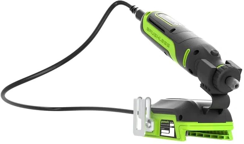 Гравер аккумуляторный GreenWorks G24RT, 24V, бесщеточный, с принадлежностями 52 шт., без АКБ и ЗУ (3200807) фото 3
