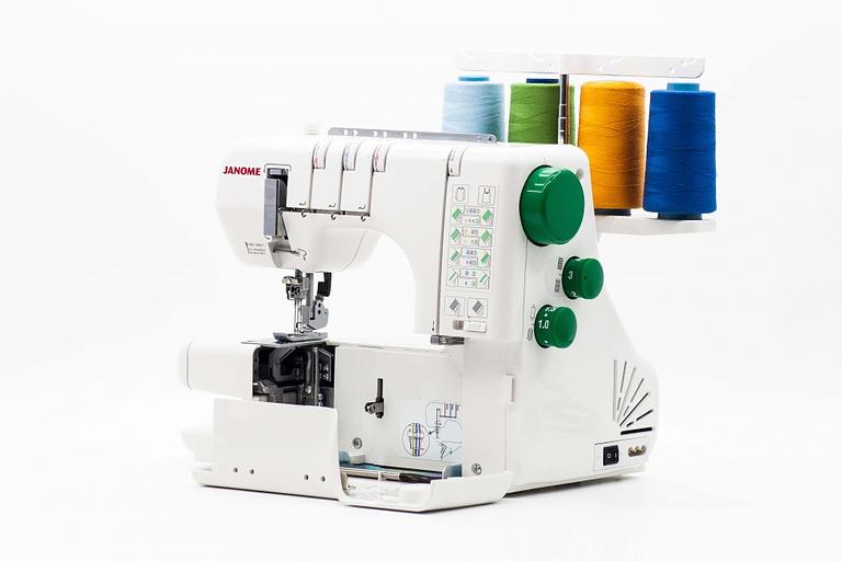 Распошивальная машина Janome CoverPro 7, белый фото 1