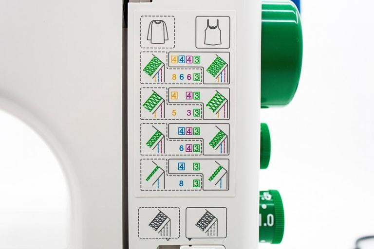 Распошивальная машина Janome CoverPro 7, белый фото 4