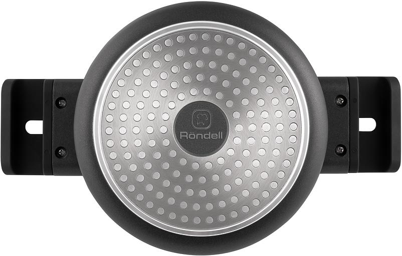 Кастрюля Rondell Modern RDA-1726, 2.6л, 20см, с крышкой, черный фото 3