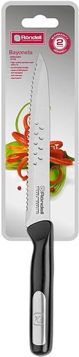 Нож Rondell Bayoneta RD-1572, универсальный, 140мм, стальной, черный фото 2
