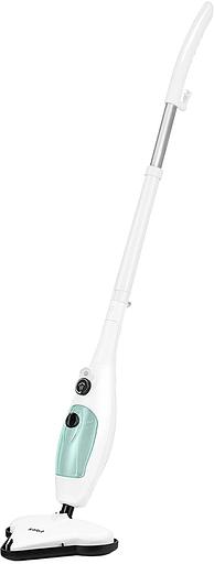 Швабра паровая Kitfort КТ-3920 1300Вт белый/голубой фото 1