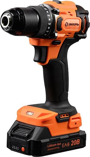Дрель-шуруповерт аккумуляторная ДА-20Л-2К/БП фото 1