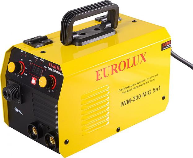 Сварочный полуавтомат IWM-200 MIG 5в1 Eurolux фото 1