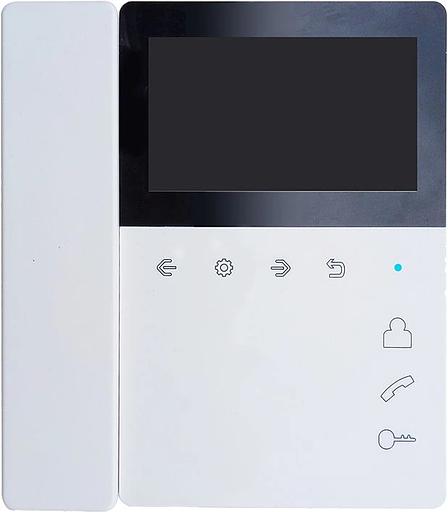 Видеодомофон Tantos Elly белый с трубкой фото 1