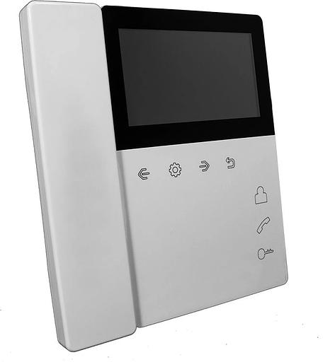 Видеодомофон Tantos Elly белый с трубкой фото 3