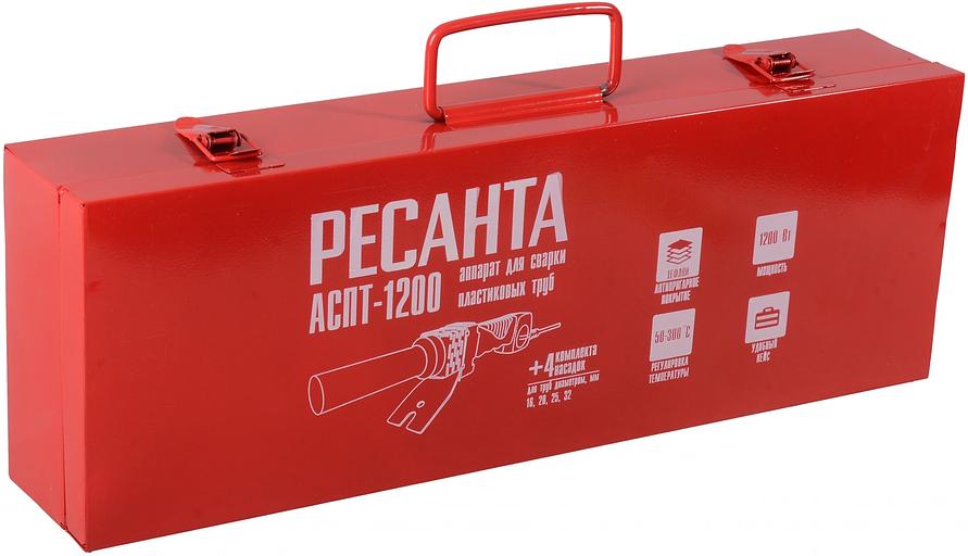 Аппарат для сварки пластиковых труб АСПТ-1200 Ресанта фото 7