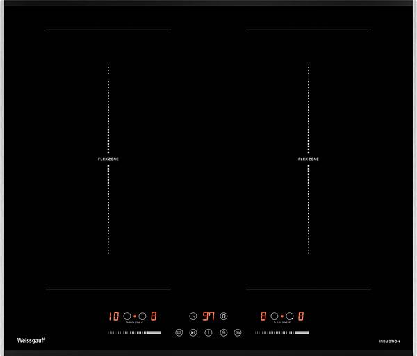 Индукционная варочная поверхность Weissgauff HI 642 Bfzg, независимая, черный фото 1