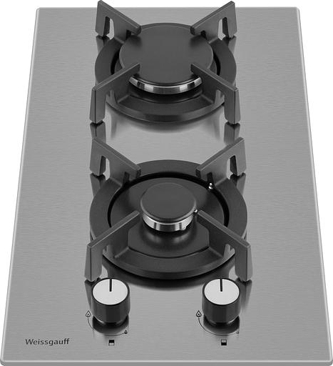Газовая варочная поверхность Weissgauff HGG 320 XRV, независимая, нержавеющая сталь фото 2